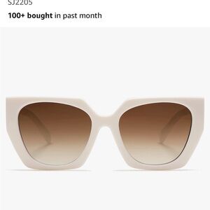 White Sunglasses Sojos Polorized